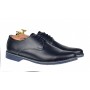 Oferta marimea  40, 42, 44 - Pantofi barbati, bleumarin,  casual-eleganti,  din piele naturala -  L859BLM